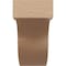 Ekena Millwork 11"W x 33"D x 22"H Classic Del Monte Rough Cedar Woodgrain TimberThane Corbel, Primed Tan CORUR11X33X22DELRCPR - alternate 4